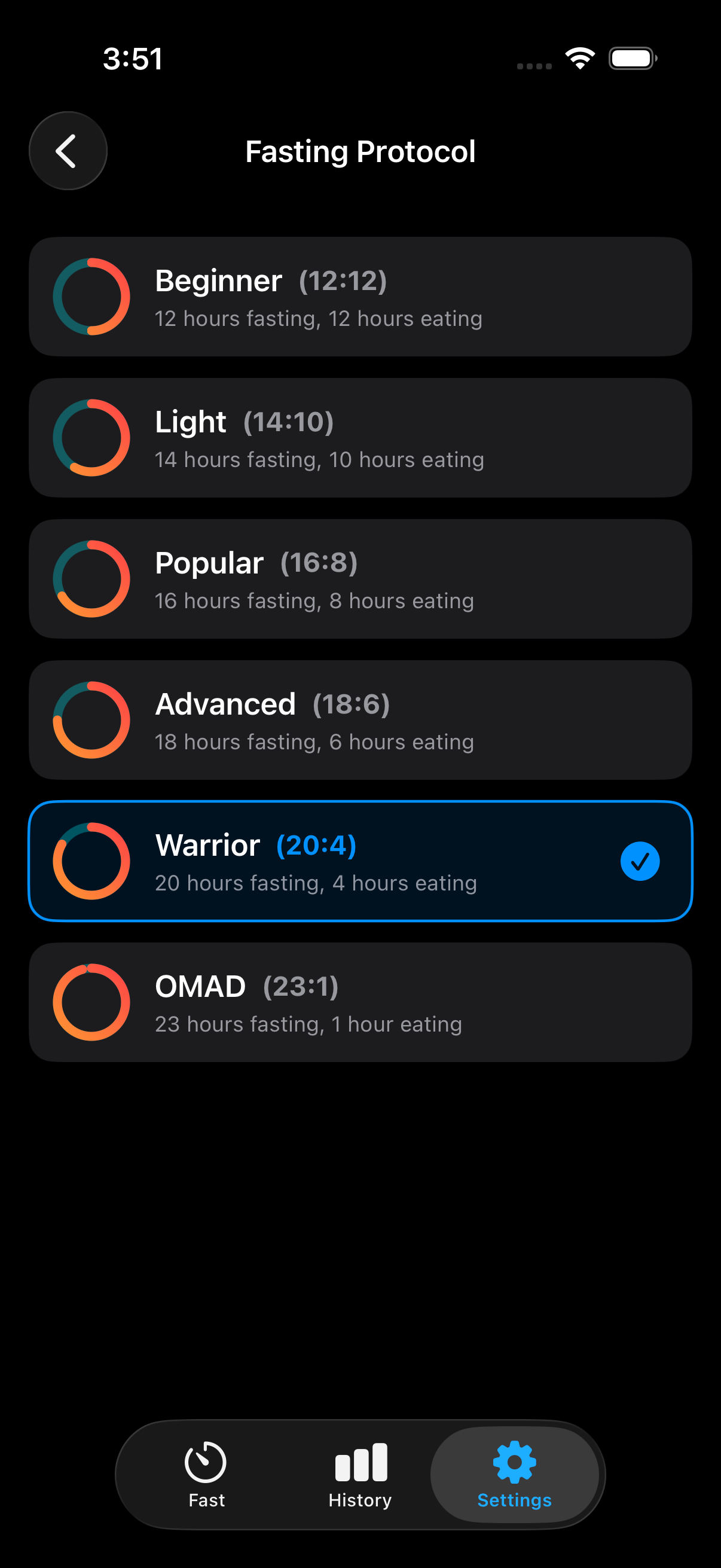 24 Hour Protocol Dial